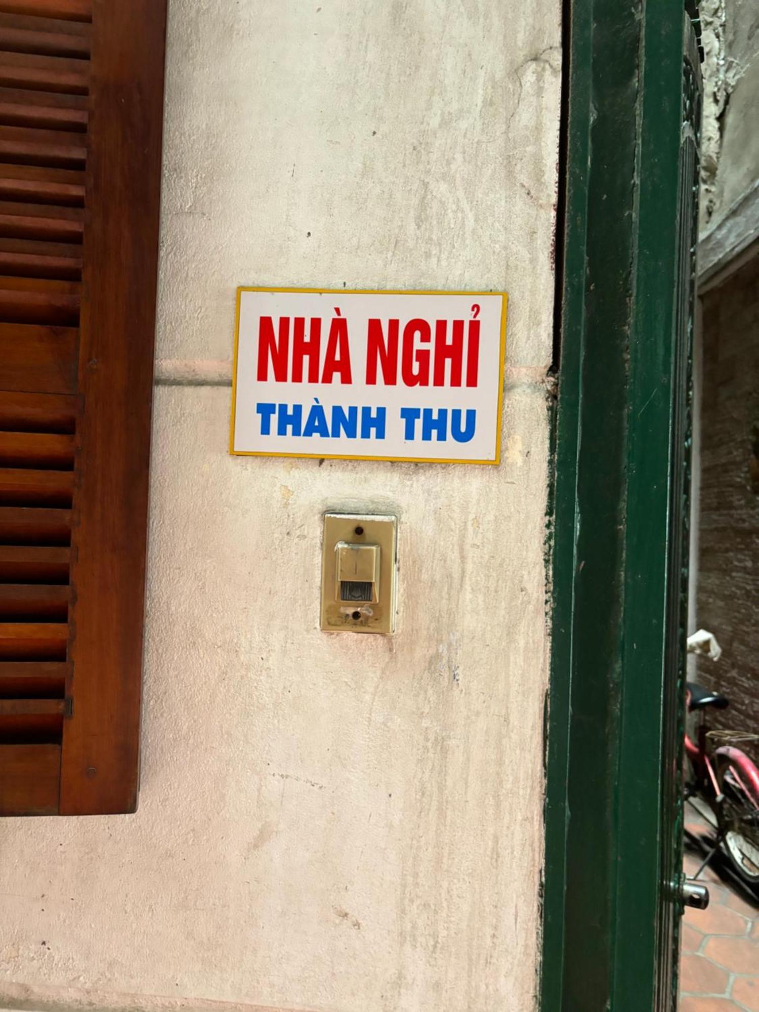 Nhà Nghỉ Thành Thu Hanói Exterior foto